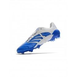 Adidas Predator Absolute 20 FG Core White Sky Blue Soccer Cleats