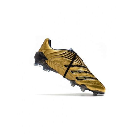 Adidas Predator Absolute 20 FG Gold Black Soccer Cleats