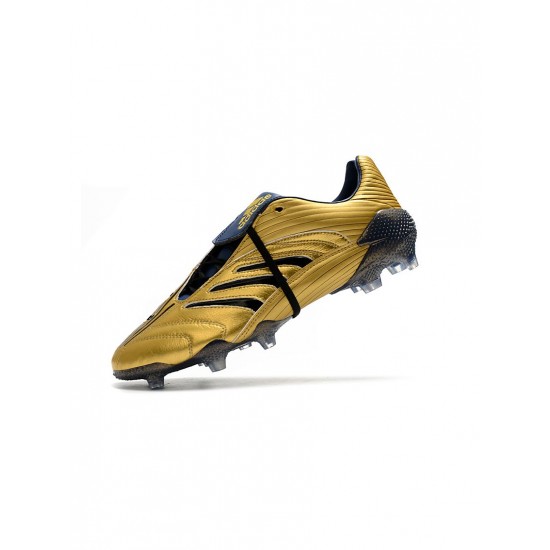 Adidas Predator Absolute 20 FG Gold Black Soccer Cleats