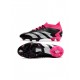 Adidas Predator Accuracy.1 FG Black White Pink Soccer Cleats