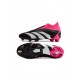 Adidas Predator Accuracy FG Black White Pink Soccer Cleats