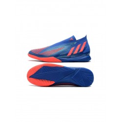 Adidas Predator Edge.1 IC Soccer Shoes Hi Res Blue Turbo Soccer Cleats