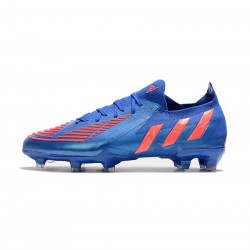 Adidas Predator Edge .1 Low FG Sapphire Edge Hi Res Blue Turbo Soccer Cleats