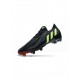 Adidas Predator Edge.1 Low FG Black Team Solar Green Solar Red Soccer Cleats