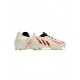 Adidas Predator Edge .1 Low FG Off White Vivid Red Gold Metallic Soccer Cleats