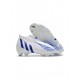 Adidas Predator Edge FG Diamond Edge Footwear White Hi Res Blue Soccer Cleats