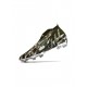 Adidas Predator Edge FG Olive Silver Metallic Magic Lime Soccer Cleats