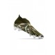 Adidas Predator Edge FG Olive Silver Metallic Magic Lime Soccer Cleats