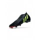 Adidas Predator Edge FG Black Solar Green Solar Red Soccer Cleats