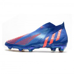 Adidas Predator Edge FG Hi Res Blue Turbo Hi Res Blue Soccer Cleats