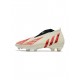 Adidas Predator Edge FG Off White Vivid Red Gold Metallic Soccer Cleats