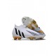 Adidas Predator Edge FG White Black Metallic Gold Soccer Cleats