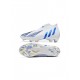 Adidas Predator Edge FG White Hi Res Blue Soccer Cleats