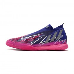 Adidas Predator Edge IC Champions Code Team College Purple Silver Metallic Shock Pink Soccer Cleats