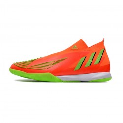 Adidas Predator Edge IN Indoor Soccer Red Green Black Soccer Cleats