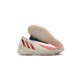 Adidas Predator Edge TF Off White Vivid Red Gold Metallic Soccer Cleats