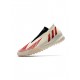 Adidas Predator Edge TF Off White Vivid Red Gold Metallic Soccer Cleats