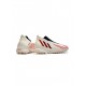 Adidas Predator Edge TF Off White Vivid Red Gold Metallic Soccer Cleats