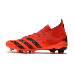 Adidas Predator Freak.1 AG Red Core Black Solar Red Soccer Cleats