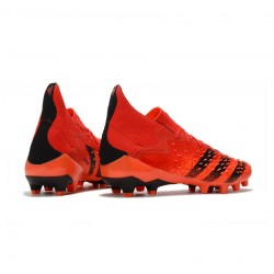 Adidas Predator Freak.1 AG Red Core Black Solar Red Soccer Cleats