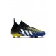 Adidas Predator Freak .1 FG Blue Core Black White Solar Yellow Soccer Cleats