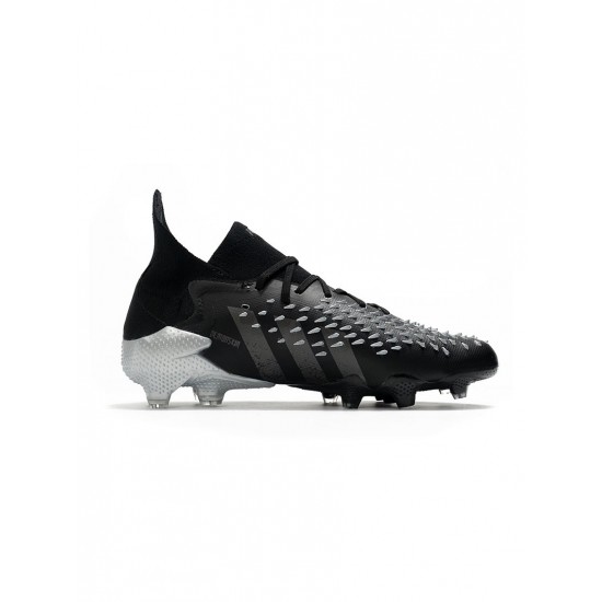 Adidas Predator Freak.1 FG Core Black Grey Four White Soccer Cleats