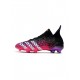 Adidas Predator Freak.1 FG Core Black White Shock Pink Soccer Cleats