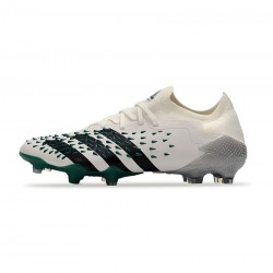 Adidas Predator Freak.1 Low Eqt Pack FG White Black Green Soccer Cleats