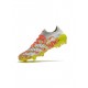 Adidas Predator Freak .1 Low FG Clear Grey White Solar Yellow Soccer Cleats