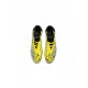 Adidas Predator Freak.1 Low FG Bright Yellow Silver Metallic Core Black Soccer Cleats