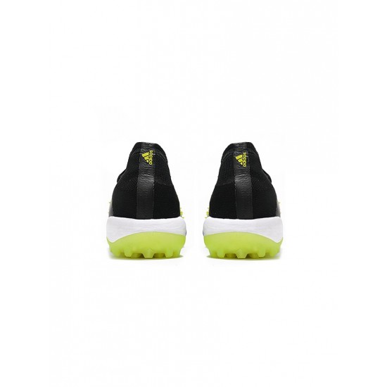 Adidas Predator Freak .1 Low TF Blue Core Black White Solar Yellow Soccer Cleats