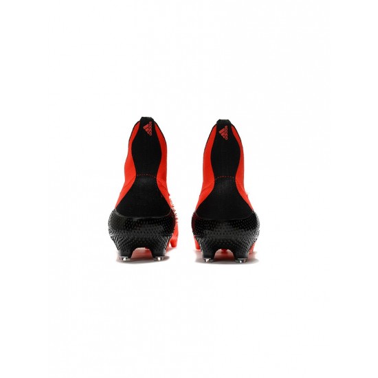 Adidas Predator Freak.1 Meteorite FG Red Black Solar Red Soccer Cleats