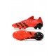 Adidas Predator Freak.1 Meteorite Low FG Red Black Solar Red Soccer Cleats