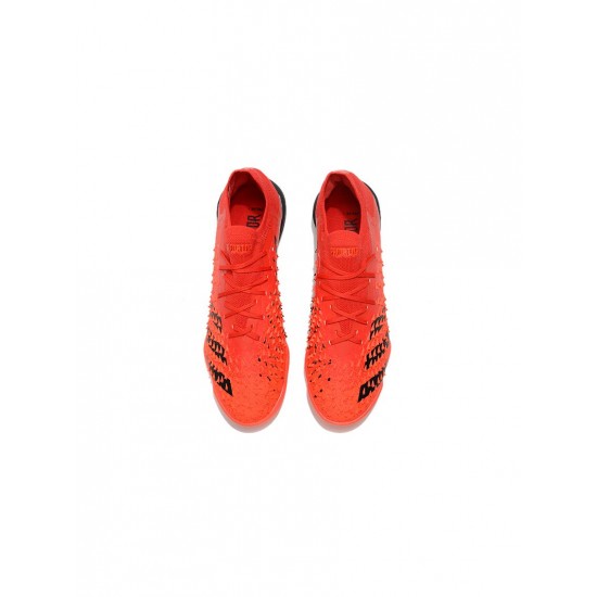 Adidas Predator Freak.1 Meteorite Low TF Red Black Solar Red Soccer Cleats