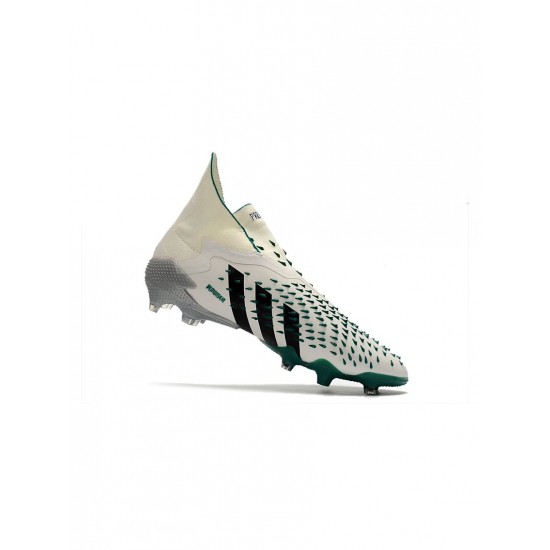 Adidas Predator Freak Eqt Pack FG White Black Green Soccer Cleats