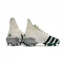 Adidas Predator Freak Eqt Pack FG White Black Green Soccer Cleats