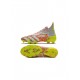 Adidas Predator Freak FG Clear Grey White Solar Yellow Soccer Cleats