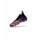 Adidas Predator Freak FG Core Black White Shock Pink Boots Soccer Cleats
