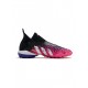 Adidas Predator Freak TF Core Black White Shock Pink Soccer Cleats