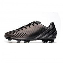 Adidas Predator Lz .1 FG Firm Gound Black Black Silver Soccer Cleats