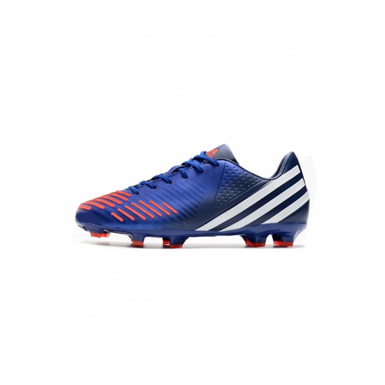 Adidas Predator Lz .1 FG Firm Gound Blue Red White Soccer Cleats