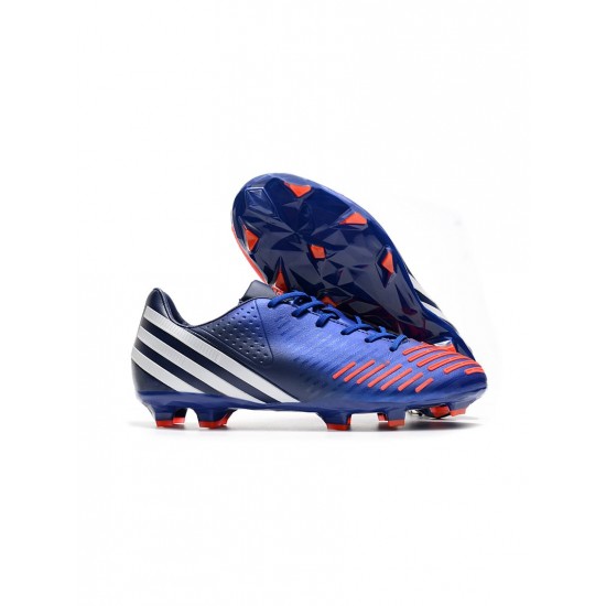 Adidas Predator Lz .1 FG Firm Gound Blue Red White Soccer Cleats