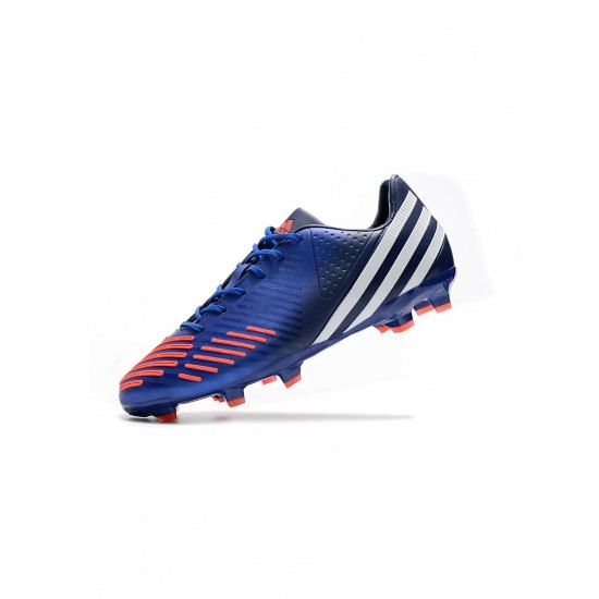 Adidas Predator Lz .1 FG Firm Gound Blue Red White Soccer Cleats