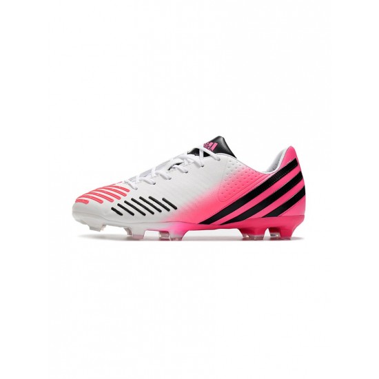 Adidas Predator Lz .1 FG Firm Gound Pink Black White Soccer Cleats