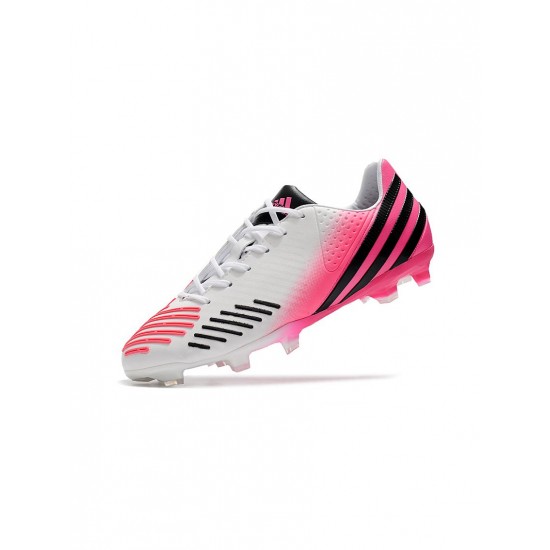 Adidas Predator Lz .1 FG Firm Gound Pink Black White Soccer Cleats