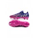 Adidas Predator Edge.1 Low FG Team College Purple Silver Metallic Shock Pink Soccer Cleats