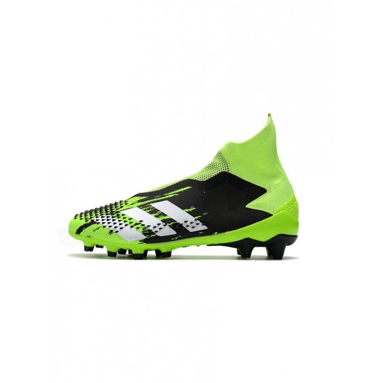 Adidas Predator 20 AG Signal Green Black Soccer Cleats