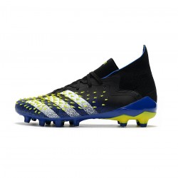Adidas Predator Freak .1 AG Blue Black White Yellow Soccer Cleats