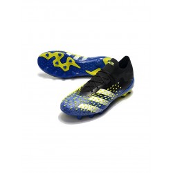 Adidas Predator Freak.1 Low AG Blue Core Black White Yellow Soccer Cleats