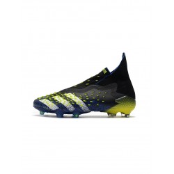 Adidas Predator Freak FG Blue Core Black White Yellow Soccer Cleats